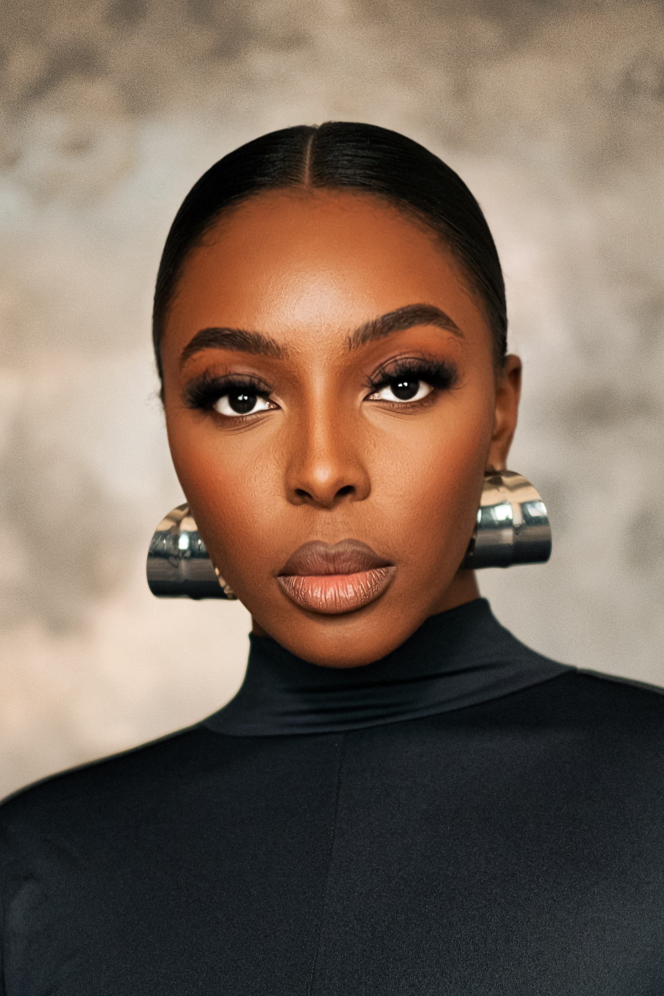 Stylish woman in a jumpsuit